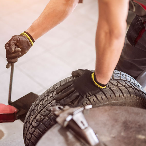 Tire repair, change tire process